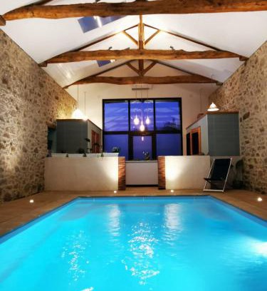 La Flocelliere Casa | L'Escale du Bocage Piscine couverte chauffée
