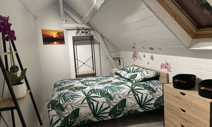 Auxerre Apartamento | L'Escale Féerique-Apartamento-Familiar-Baño Privado
