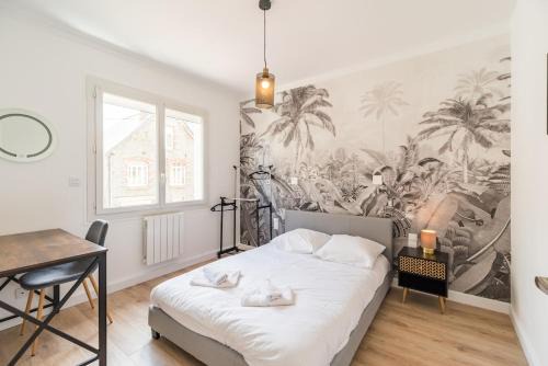 Saint-Brieuc Apartamento | L'Escapade Briochine T2 renove a Saint-Brieuc