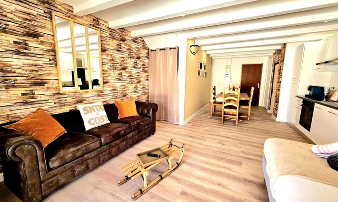 Quartier Administrations Apartamento | L'escapade Champêtre - terrasse - centre ville