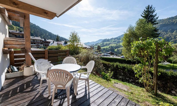 Flumet Apartamento | L'Etoile Blanche - Appt vue montagne