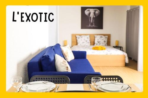 Chamalieres Apartamento | L'EXOTIC - Charmant studio 33 m2 avec vue