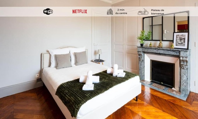 Evreux Apartamento | L’haussmannien, hyper centre 2 min à pied