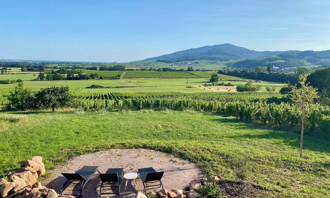 Itterswiller Casa | L'horizon des vignes, Holiday home on the wine route.