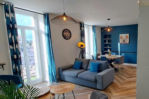 Dijon Apartamento | L'indigo, 4-6 pers, 2ch-2sdb, proche cité de la gastronomie