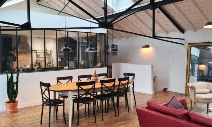 Vertou Apartamento | L'indus' - Loft house near river