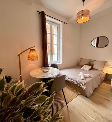 Toulouse City-Centre Apartamento | L'intime Saint Pierre - Paisible - Centre ville