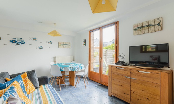 Bernieres-sur-Mer Casa | L'Opalou - Plage à 5min, parking privé