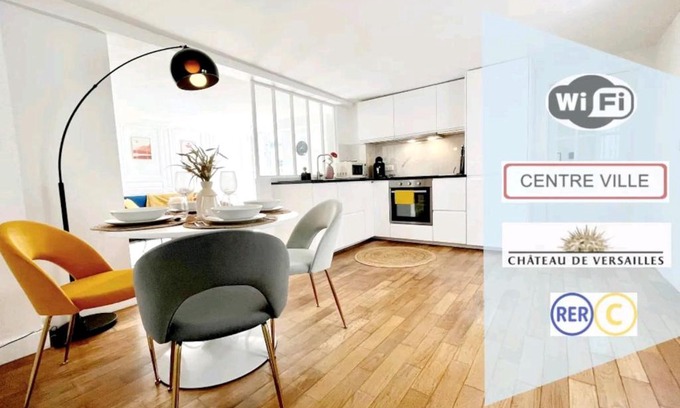 Saint-Louis Apartamento | L'Orangerie Royale - À côté du Château de Versailles et proche gares PARIS