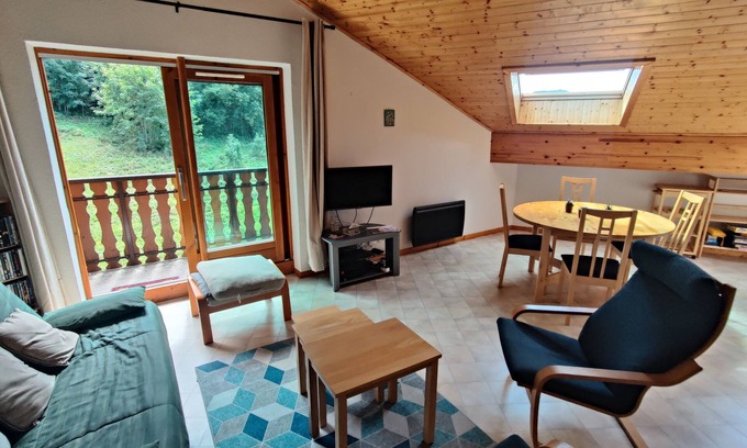 Thollon-les-Memises Apartamento | L'Ours Blanc - Family apartment 2 steps from the gondola