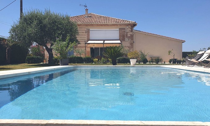 Saint-Nicolas-de-la-Grave Casa | GITE 3 EPIS CON PISCINA CERCA DE MOISSAC