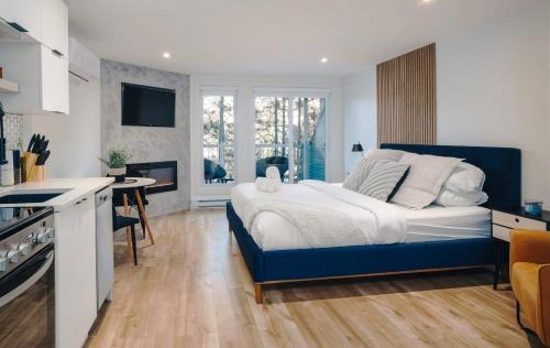 Mont-Tremblant Village Apartamento | LAÖ Loft Tremblant #105 - KING size bed