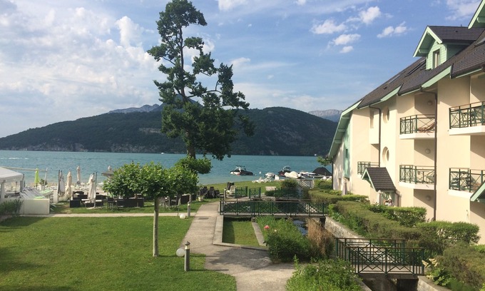 Duingt Apartamento | Bahía vela, excepcional apartamento, frente al mar, Duingt, el lago de Annecy