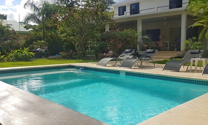 Las Galeras Casa | La Belle Créole, hogar para 5 personas, tranquilo, cerca de las playas