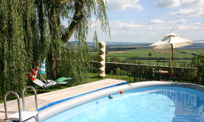 Fain-les-Moutiers Casa | La Bellevue / Vistas impresionantes en absoluta tranquilidad / piscina privada