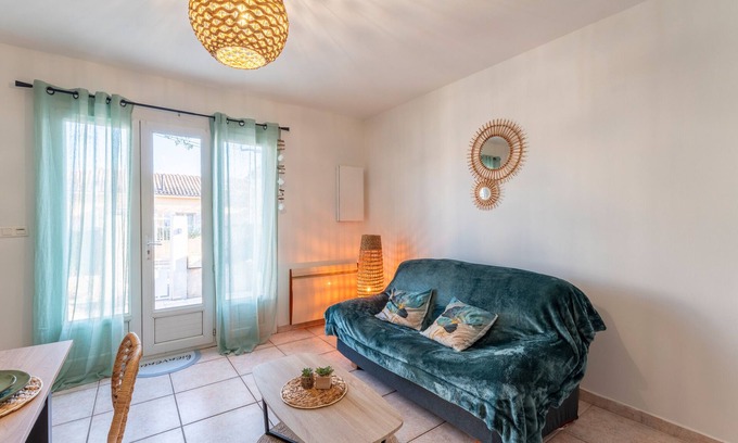 Sorgues Casa | La Bergeronnette – Casa de vacaciones con terraza en Sorgues