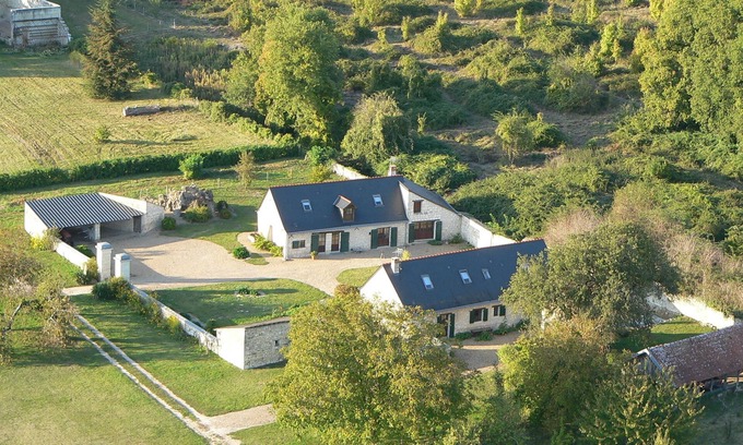 Neuille Cabaña | Casa rural "la Brosse" en el parque del castillo
