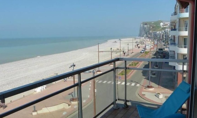 Mers-les-Bains Apartamento | 'La Capitainerie' - Face à la mer vue 360 Degrés,grand Balcon