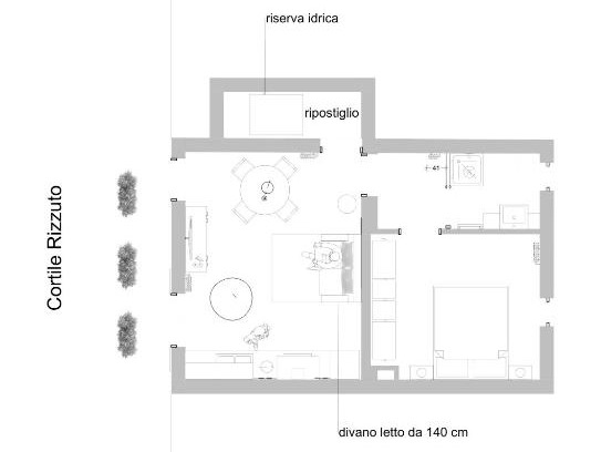 Sferracavallo Casa | La Casa di Cortile Rizzuto