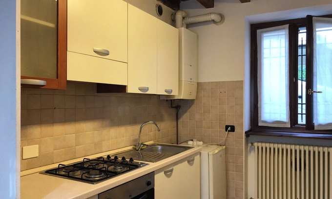 Capriate San Gervasio Apartamento | La Casetta della felicità, comfort between Milan and Bergamo, 1 km from Leolandia