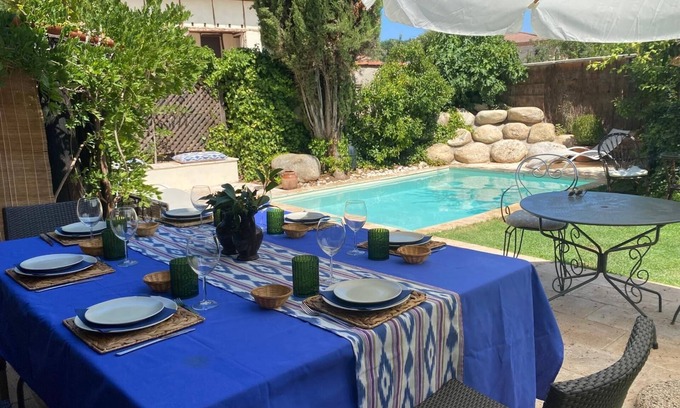 Puentedura Casa | La casita del Ciprés - Encantadora casa p/7 con Piscina y jardín privado