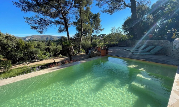 Les Trois Lucs Villa | La Courlette - panoramic view, in the heart of nature.