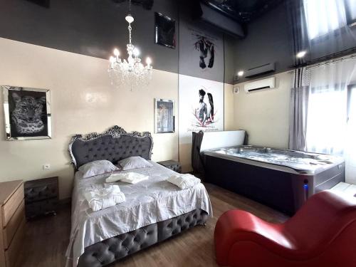 Charavines Apartamento | La discrète romantique, appartement avec jacuzzi