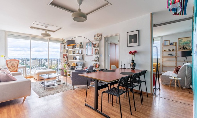 Cenon Apartamento | La Dolce Vita - vue sur la Garonne et à 20mns de Bordeaux