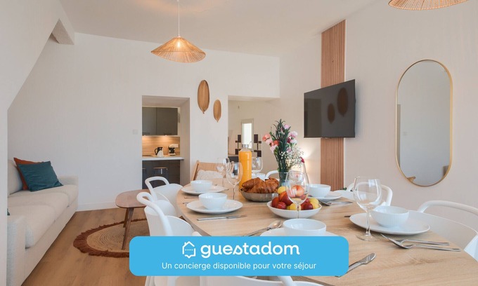 Laval Apartamento | La Douceur - Wifi - Proche centre-ville