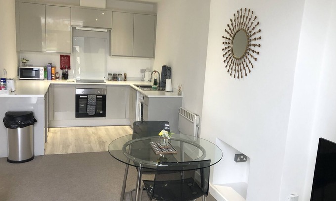 Rushmoor District Apartamento | Apartamento-Baño Privado