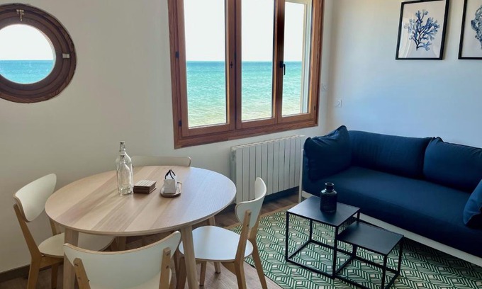 Langrune-sur-Mer Apartamento | La Galonière Noire, appartement vue mer