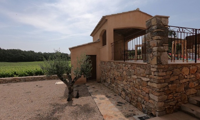 Le Cannet-des-Maures Casa | La Gorgue des Bregons, private swimming pool