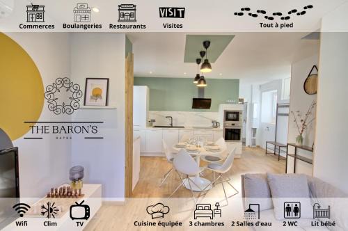 Nevers Apartamento | La grande porte du Baron