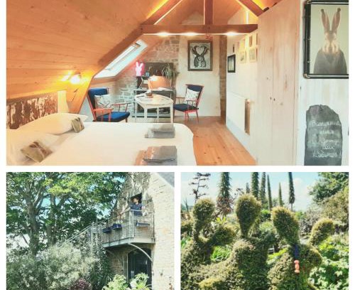 Cleder Apartamento | La grange aux lièvres, gîtes Kerdoel