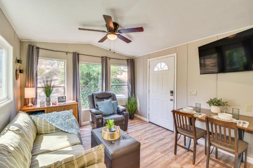 Coulterville Casa | La Grange Home with Covered Patio and Gas Grill!