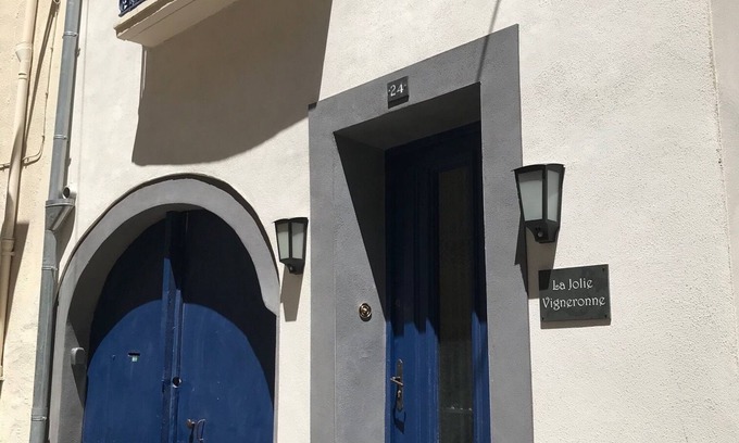 Marseillan Casa | La Jolie Vigneronne - antigua casa del enólogo con tres terrazas