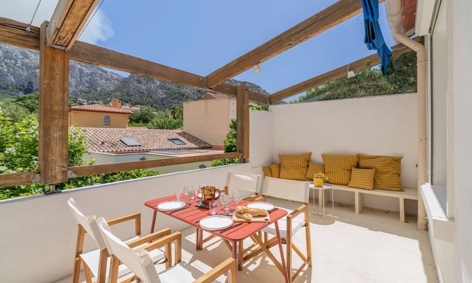 Montredon Apartamento | La Madrague - Vue sur les massifs des calanques