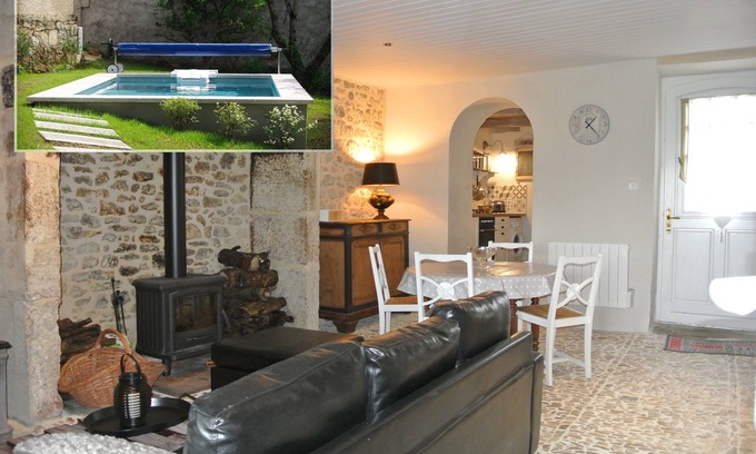 La Bachellerie Casa | La Maison d'Eugénie, piscina privada climatizada, cerca de Lascaux