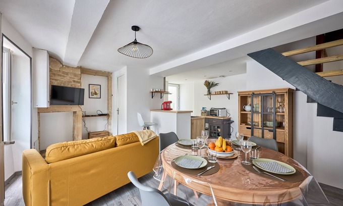 Saint-Regnobert-de-la-Cote-de-Nacre Casa | La Maison du Pêcheur - A 250 m de la plage