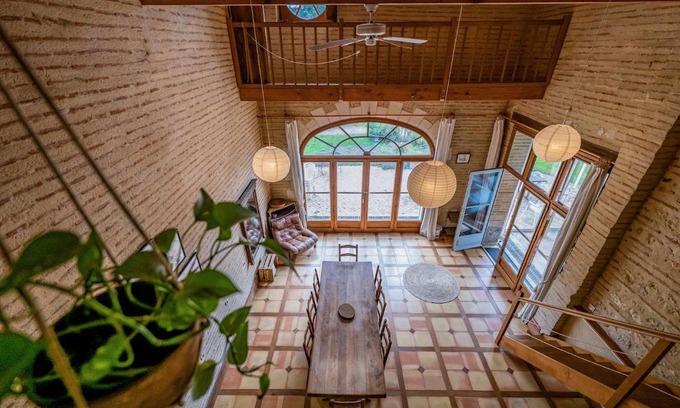 Le Mas-dAgenais Casa | La Maison de l'écolieu du Turc - Piscine partagée