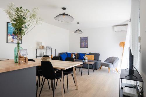 Menpenti Casa | La Maison du Parc I Standing 3 chambres 8 pers Parking Clim Wifi Vélodrome