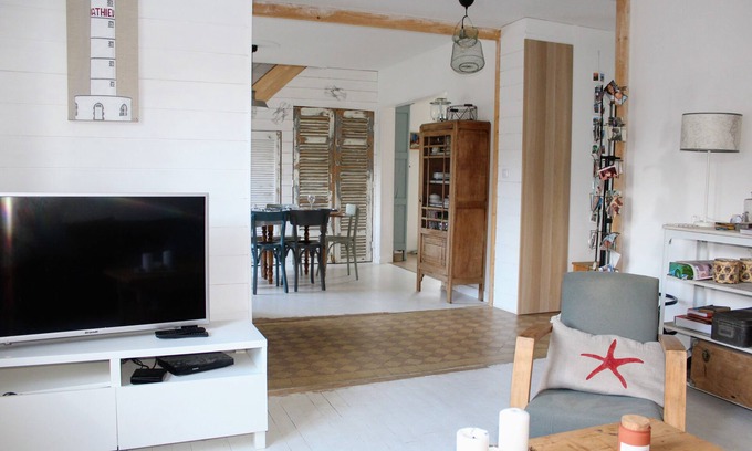 Saint-Quay-Portrieux Casa | La Maison de la Plage-A seaside decor 2 steps from the beach