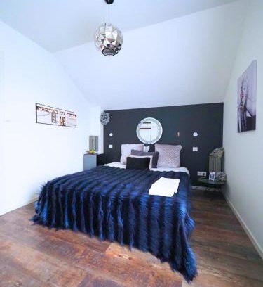 Blotzheim Apartamento | La Marilyn by Leslodgespa - Confort haut de gamme, salle de bain privée, jardin et cuisine commune, à 5 minutes de l'aéroport