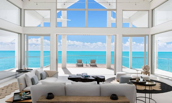 Ocean Point Villa | La Mer Villa, Oceanfront Luxury on Sapodilla Bay
