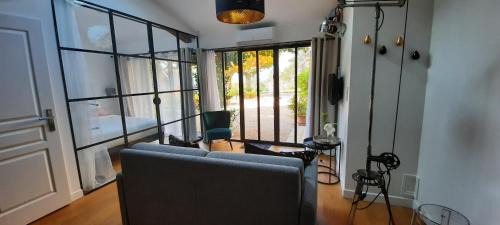 Fleurieu-sur-Saone Apartamento | La Parenthèse, Rez de jardin indépendant, 4 étoiles