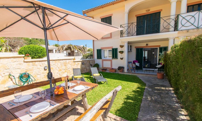 Capdepera Chalet De Esquí | LA PERGOLA Casa a 350m de la playa