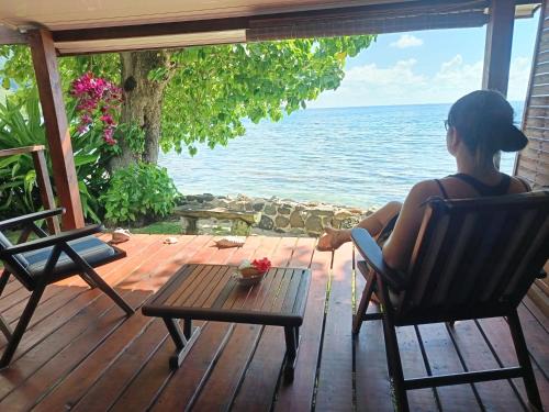 Pihaena Casa | La PERLE de MOOREA Fare MOANA ITI Bord de lagon