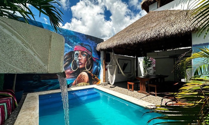 Adolfo López Mateos Hotel | La Perle Noire | AB - Terrace and Pool