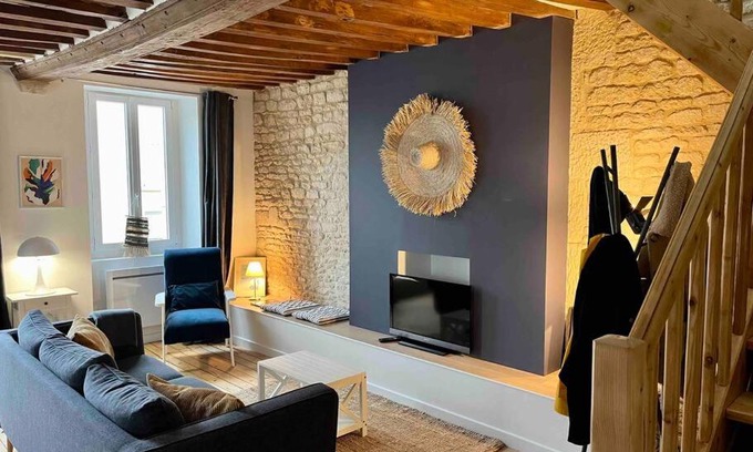 Luc-sur-Mer Apartamento | La Petite Baleine, appt à 50m de la plage