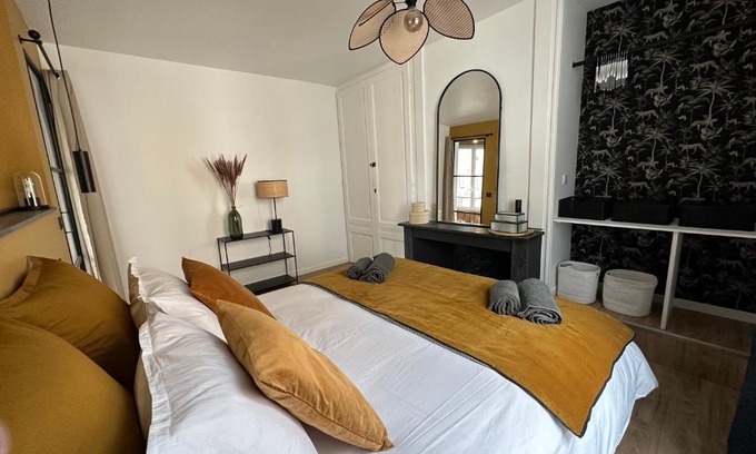 Quartier Vieux Marche-Cathedrale Apartamento | La place d'Henri, Rouen centre